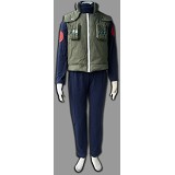 CV-001-C08-火影忍者-木叶上忍制服（男装3件套：马甲，T恤，橡筋长裤）