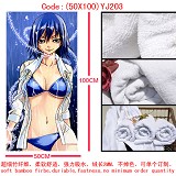 50X100 YJ203-妖精的尾巴动漫竹纤维浴巾