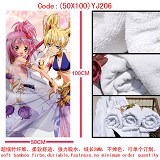 50X100 YJ206-守护甜心动漫竹纤维浴巾