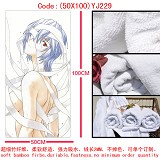 (50X100)YJ229-萌系动漫浴巾