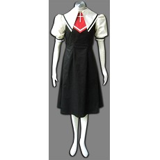 CV-068-C01-青空AIR-女装校服（女装3件套：连衣裙，衬衫，领呔）