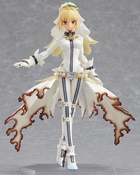 figma fate尼禄婚纱塞巴saber手办 限定版