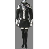 CV-075-C03-驱魔少年-李娜莉装1代-驱魔师服1代（女装3件套：连衣裙，漫画版团徽，黑色长丝袜X2）