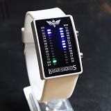 英雄联盟白色款韩版节能LED手表