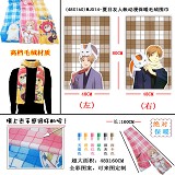 (48X160)WJ014-夏目友人帐动漫保暖毛绒围巾