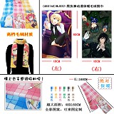 (48X160)WJ032-黑执事动漫保暖毛绒围巾