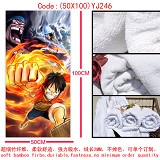 (50X100)YJ246-海贼王动漫浴巾