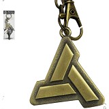 刺客信条标志钥匙扣标志古铜