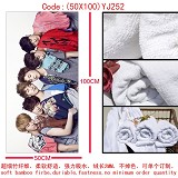 (50X100)YJ252-EXO明星浴巾