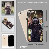 PGX019-4.7英寸东京食尸鬼动漫苹果iphone6黑色手机壳