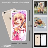 PGD007-5.5英寸东方华丽动漫苹果iphone6白色手机壳