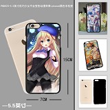 PGD023-5.5英寸机巧少女不会受伤动漫苹果iphone6黑色手机壳