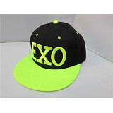 EXO#绿配黑帆布太阳帽