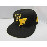 TF 黑 帆布太阳帽
