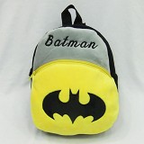 蝙蝠侠毛绒背包 书包