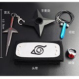 火影忍者套装四代目苦无五件套（黑色）