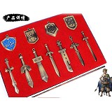 塞尔达11件套装 古铜色