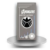复仇者联盟2The Avengers2电影周边产品男款长款动漫钱包 灰色