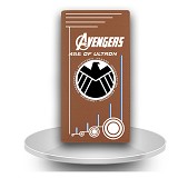 复仇者联盟2The Avengers2电影周边产品男款长款动漫钱包 棕色