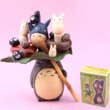 宫崎骏 Totoro龙猫公仔摆件 可爱小手办摆...