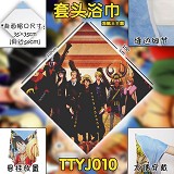 TTYJ010-海贼王 宝宝套头浴巾