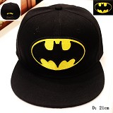 蝙蝠侠系列标志文字棒球帽（黑色）