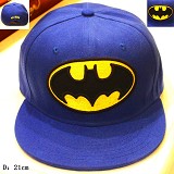 蝙蝠侠系列标志文字棒球帽（蓝色）