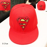 超人系列标志棒球帽布帽（红色））