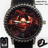 蝙蝠侠大战超人系列标志橡胶手表