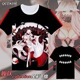 QCDX016-舰队collection动漫全彩短袖T恤