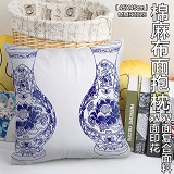 MMBZ029-青花瓷动漫全彩棉麻抱枕