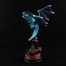魔兽世界 血精灵大战德莱尼限定版 小蓝龙树脂模型