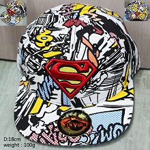 超人系列刺绣标志印花涂鸦棒球帽（儿童款)