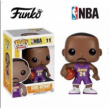 篮球明星Q版紫色衣服24号科比POP盒装公仔手办高约10CM