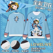 QCWY102-LOVELIVE动漫全彩加绒卫衣