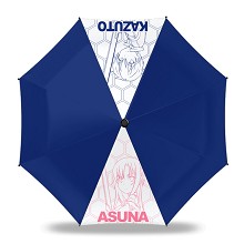 刀剑神域 三折银胶伞 雨伞