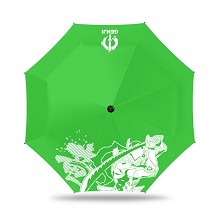 守望源氏 三折银胶伞 雨伞