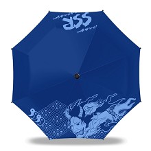 阴阳师 三折银胶伞 雨伞
