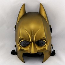 蝙蝠侠面具 万圣节舞会cosplay面具 金色