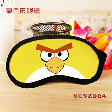 YCYZ064愤怒的小鸟彩印复合布眼罩