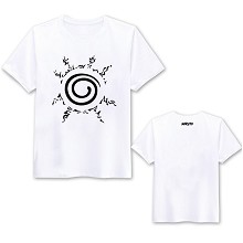 火影忍者-封印 纯棉短袖T恤 白色