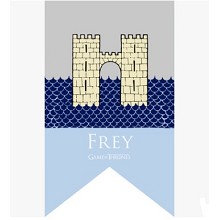 权利游戏 FREY 旗帜COSPLAY旗子道具