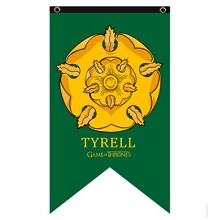 权利游戏 TYRELL 旗帜COSPLAY旗子...
