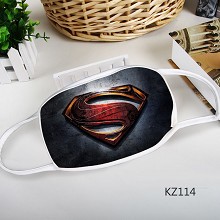 KZ114-超人影视彩印太空棉口罩