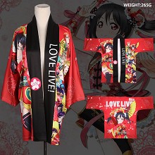 lovelive剧场版矢泽妮可羽织应援服全彩COS和服披风外套均码