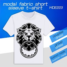 MDE223-个性潮流 莫代尔短袖T恤 单面