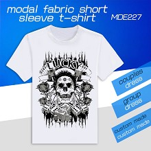 MDE227-个性潮流 莫代尔短袖T恤 单面