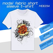 MDE234-个性潮流 莫代尔短袖T恤 单面