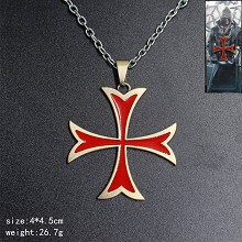 刺客信条十字标志项链