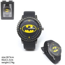 蝙蝠侠纹路边手表